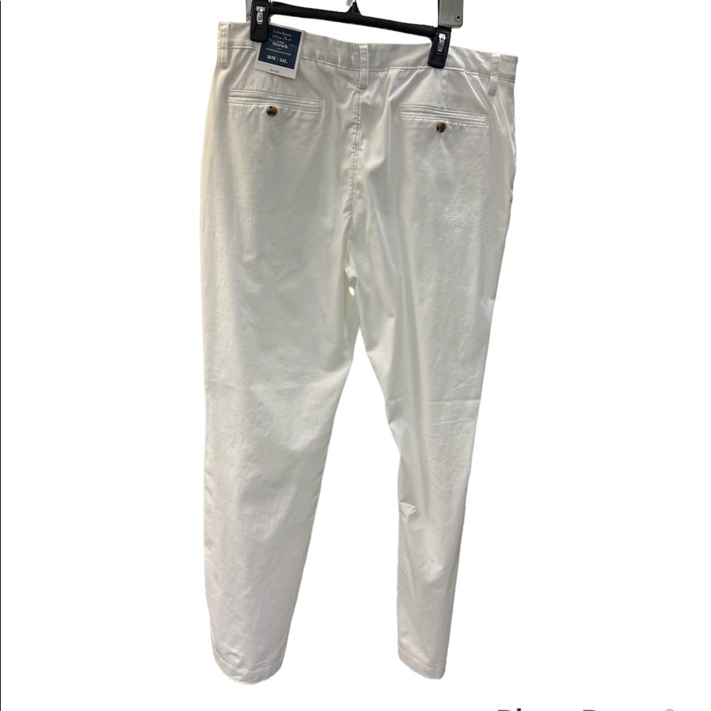 Club Room White Pants w Comfortable Waistband
36 x 34
